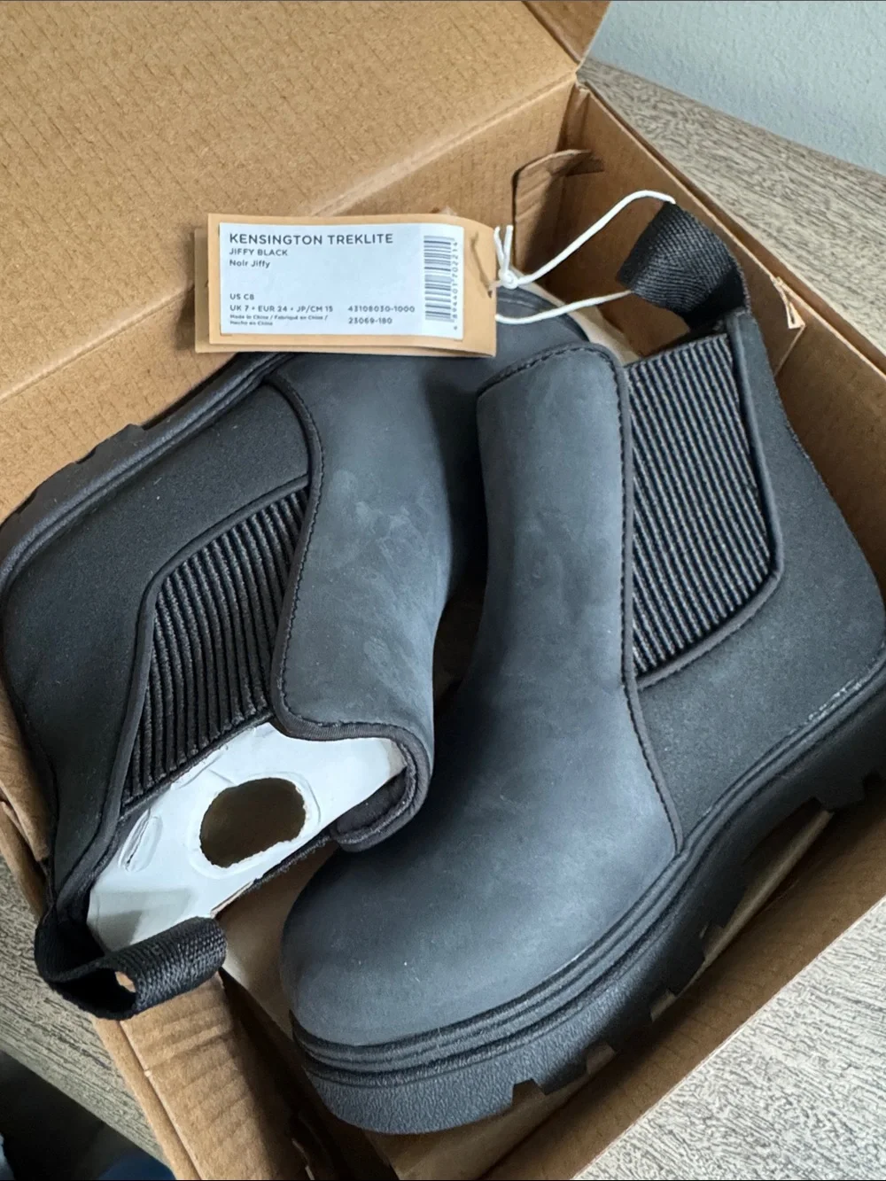 Native Kids Kensington Chelsea Boots - Black